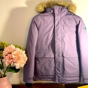 Woods winter coat for girls.